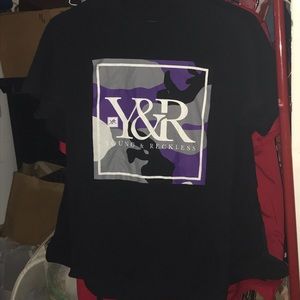Small Young and Reckless shirt. Never worn fr